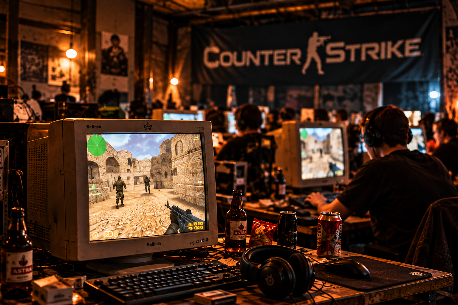 Oldschool Counter-Strike LAN Party